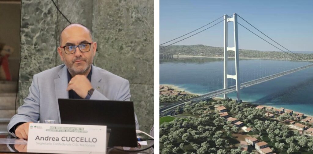 Andrea Cuccello e Ponte sullo Stretto