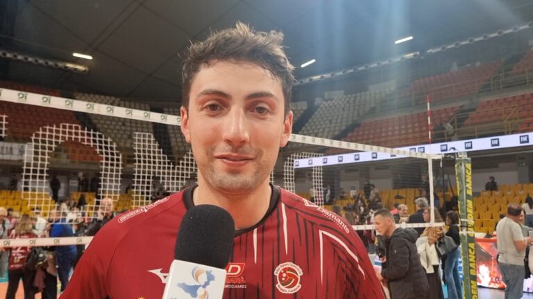 Domotek Volley-Reggio Emilia, Innocenzi a StrettoWeb: “ho sentito il pubblico in campo, Reggio caldissima!” | INTERVISTA
