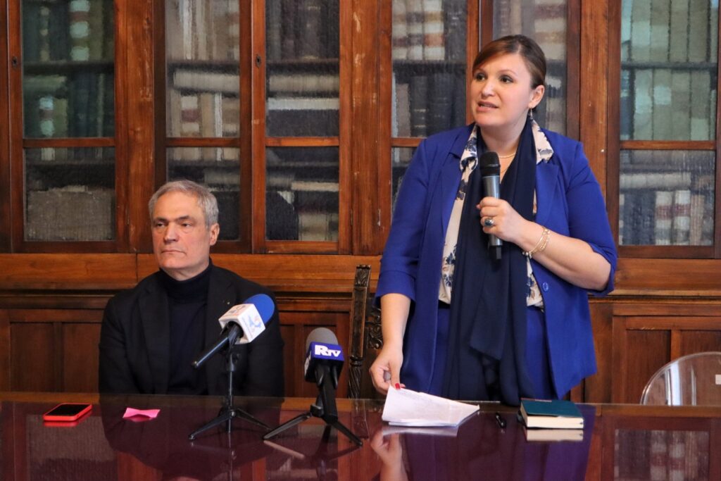 Anna Maria Stanganelli e avvocato Antonio Napoli