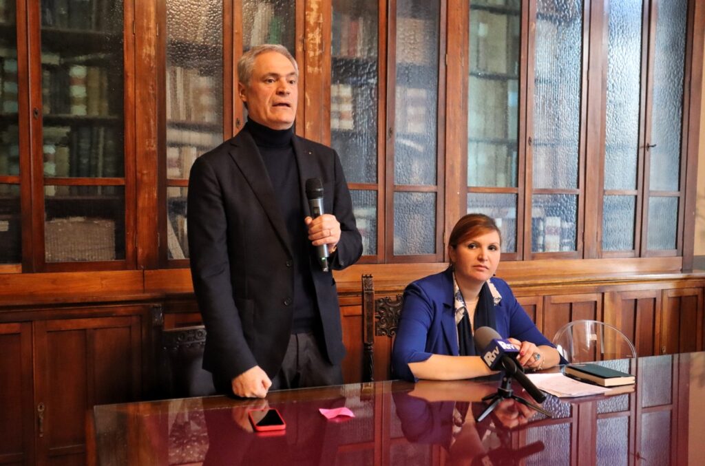 Anna Maria Stanganelli e avvocato Antonio Napoli