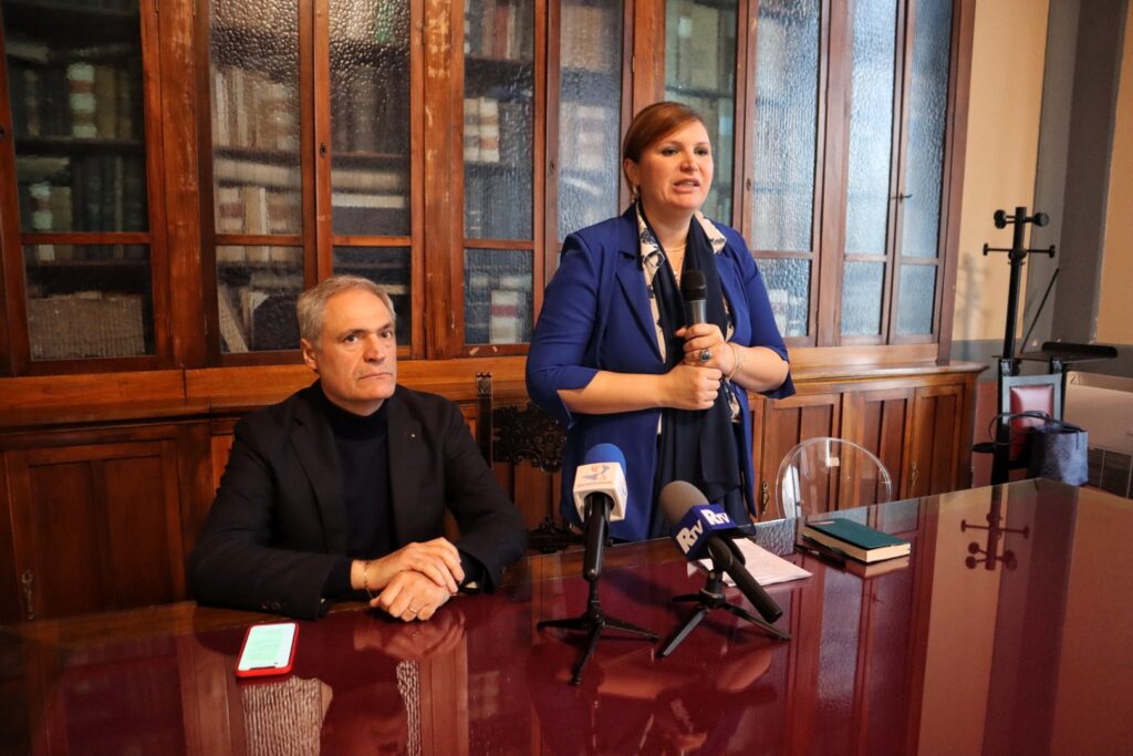 Anna Maria Stanganelli e avvocato Antonio Napoli