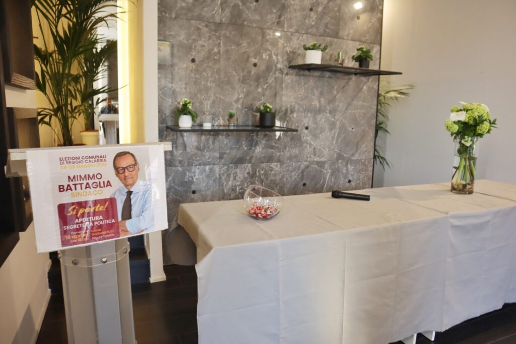 Apertura segreteria politica Mimmo Battaglia