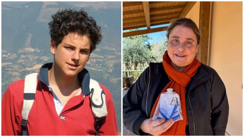 Carlo Acutis e la madre Antonia Salzano