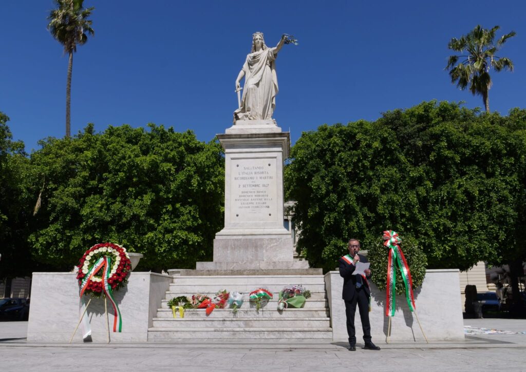 Celebrazioni 25 aprile Domenico Battaglia