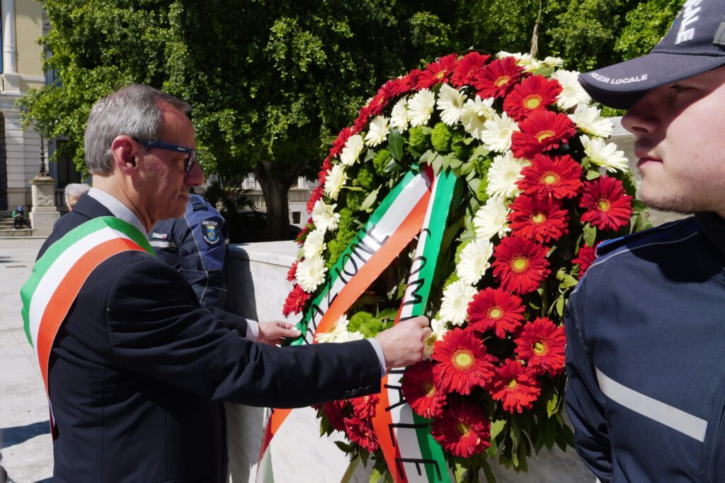 Celebrazioni 25 aprile Domenico Battaglia
