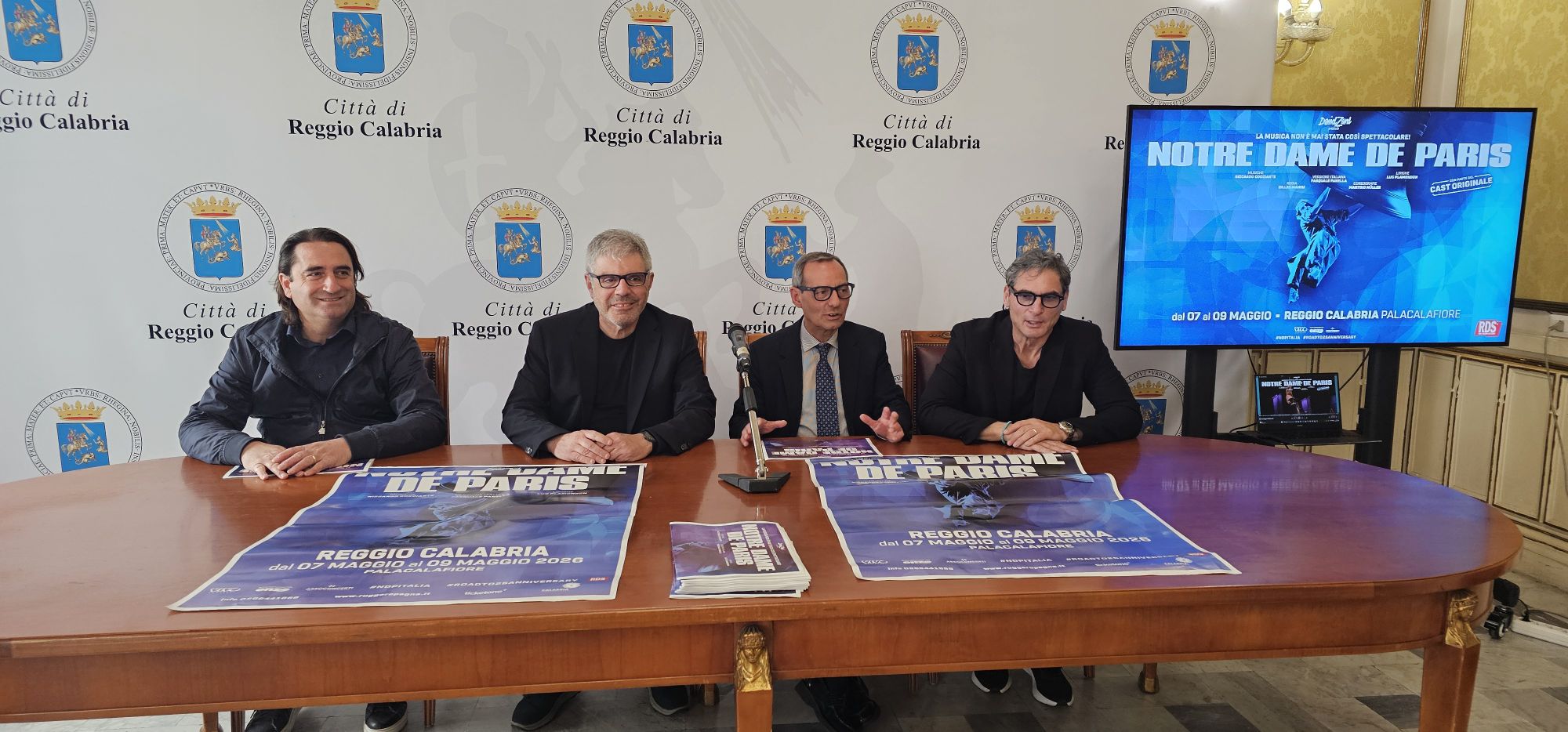 Conferenza stampa Notre Dame de Paris