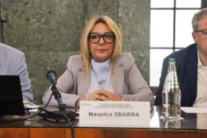Convegno Area integrata dello Stretto alla Camera di Commercio di Messina Nausica Sbarra