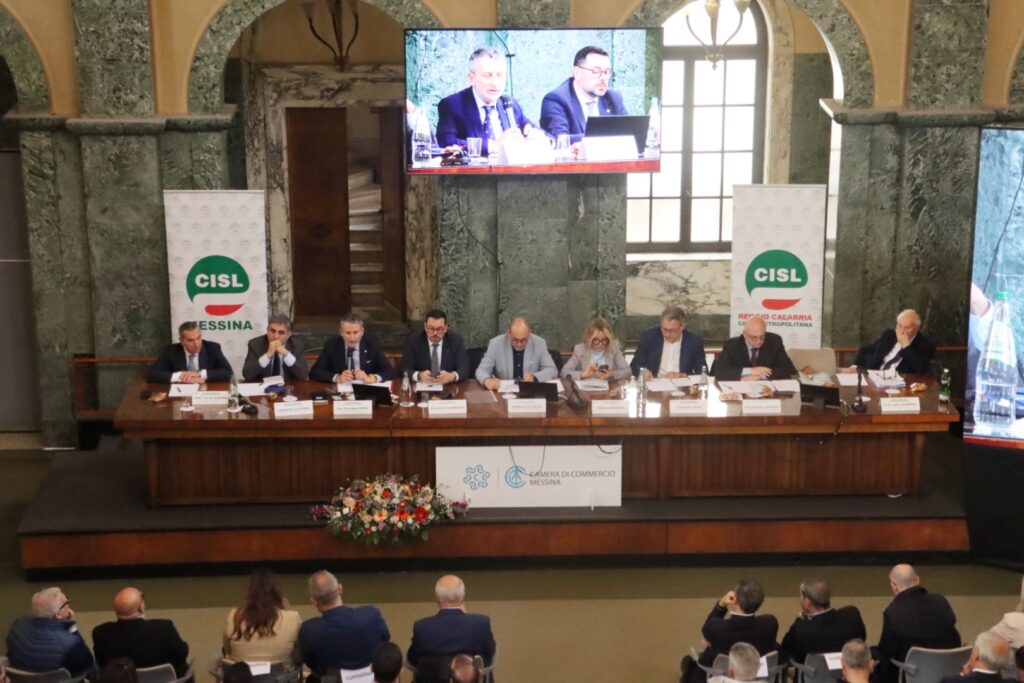 Convegno Area integrata dello Stretto alla Camera di Commercio di Messina