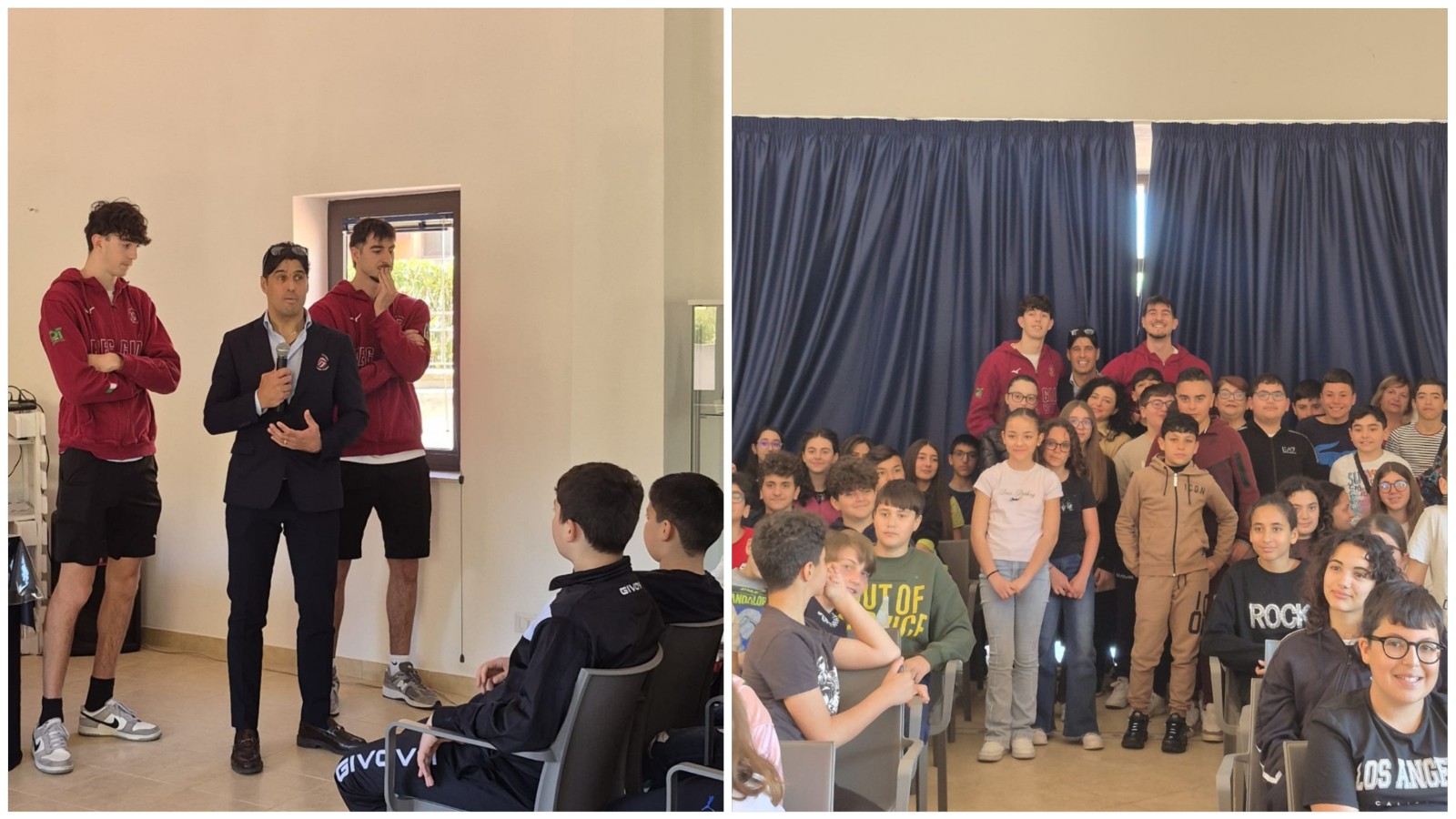 Domotek Volley incontro Lazzaro colazione