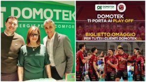 Domotek biglietto Playoff in regalo clienti