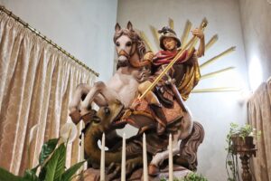 Statua San Giorgio Chiesa di San Giorgio