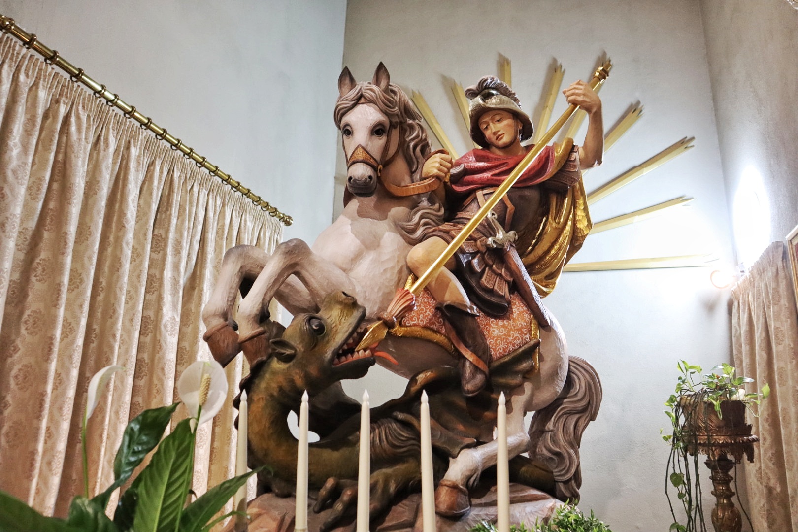 Statua San Giorgio Chiesa di San Giorgio