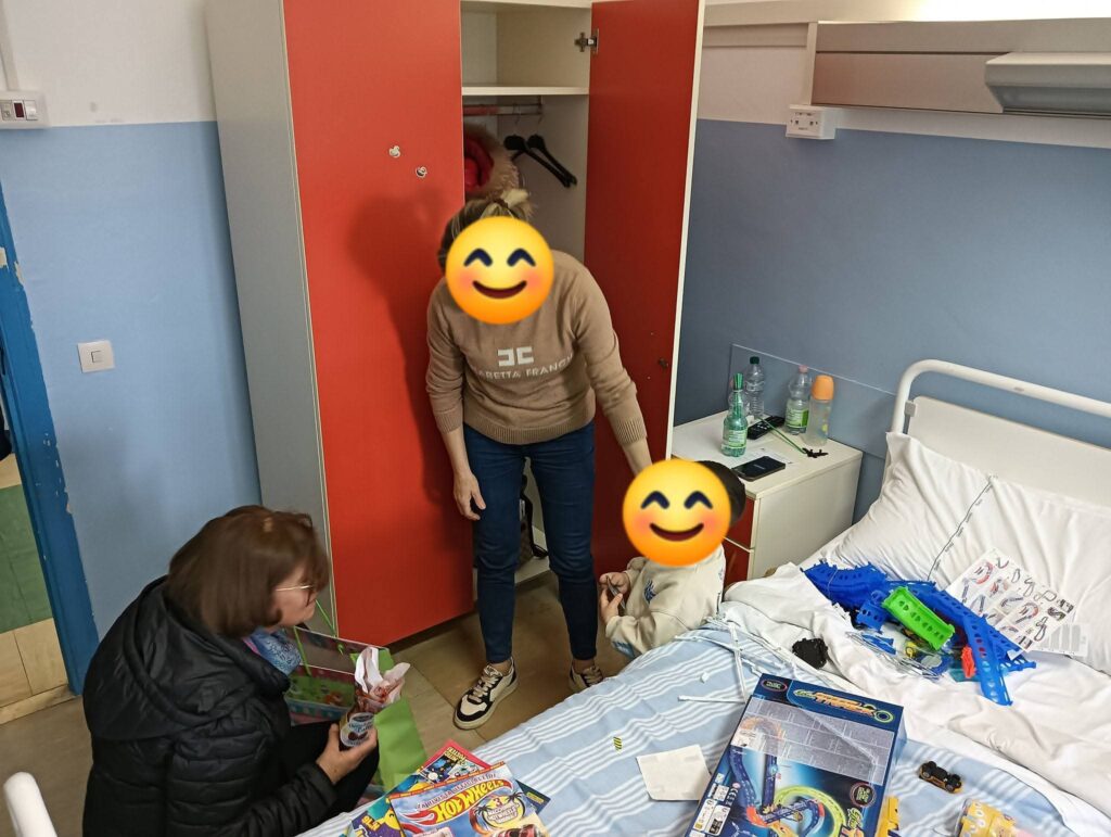 Donate uova Pasqua ospedale Locri