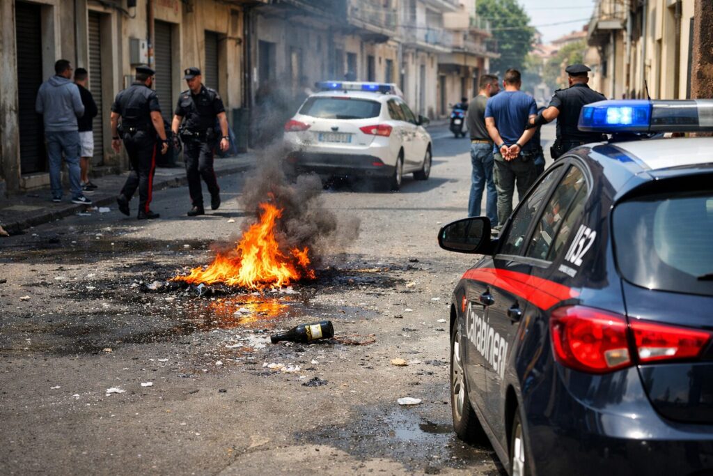 Esplosione di Molotov