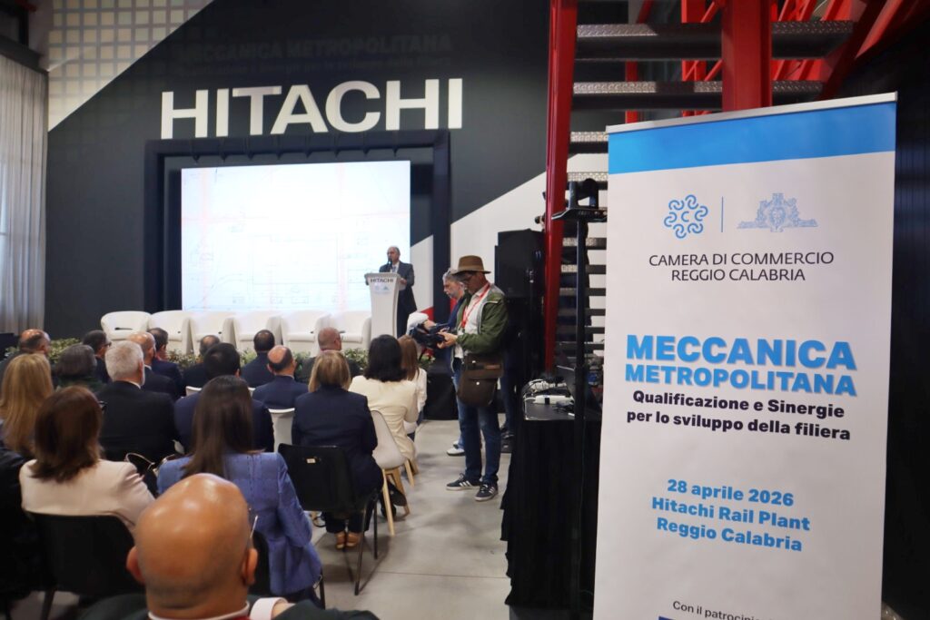 Evento Hitachi Meccanica Metropolitana qualificazione e sinergie per lo sviluppo della filiera