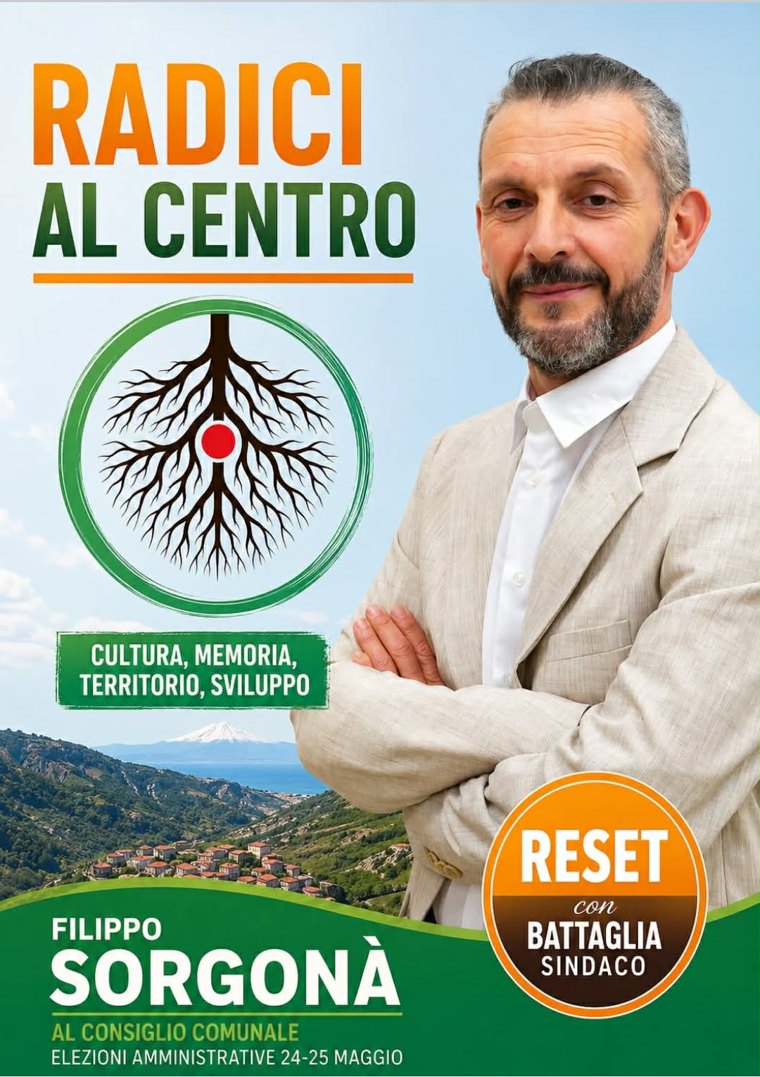 Filippo Sorgonà elezioni Comunali