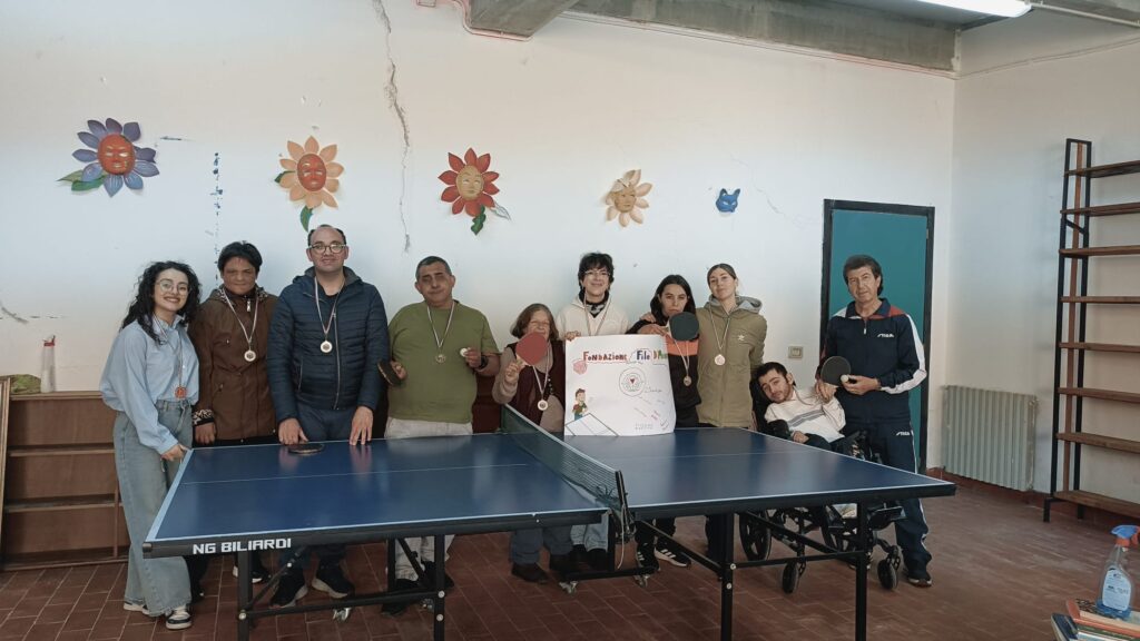 Filo di Arianna Giornata Mondiale Tennistavolo