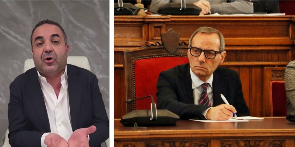 Francesco Cannizzaro e Mimmo Battaglia