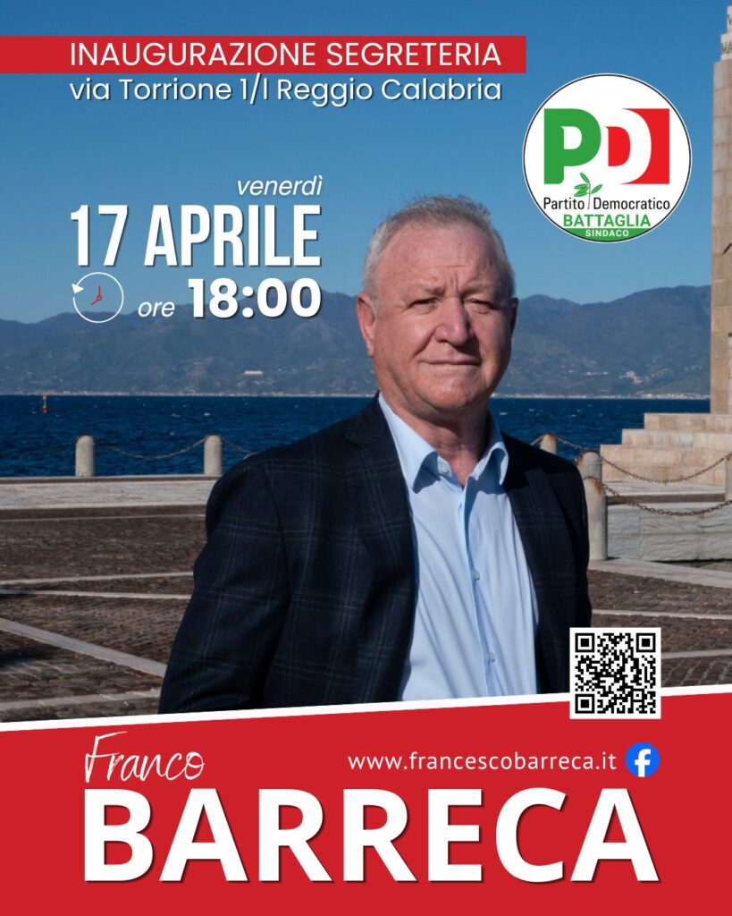 Franco Barreca elezioni comunali 2026