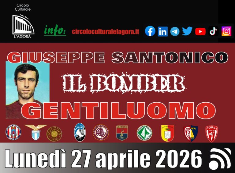 Giuseppe Santonico, il mito del “Bomber Gentiluomo” della Reggina rivive nel racconto de L’Agorà | VIDEO