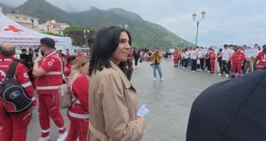 Giusi Princi a Scilla per evento olimpiadi croce rossa