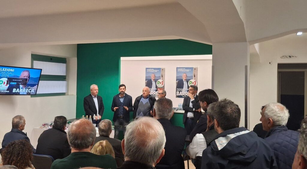 Inaugurata la segreteria politica di Franco Barreca