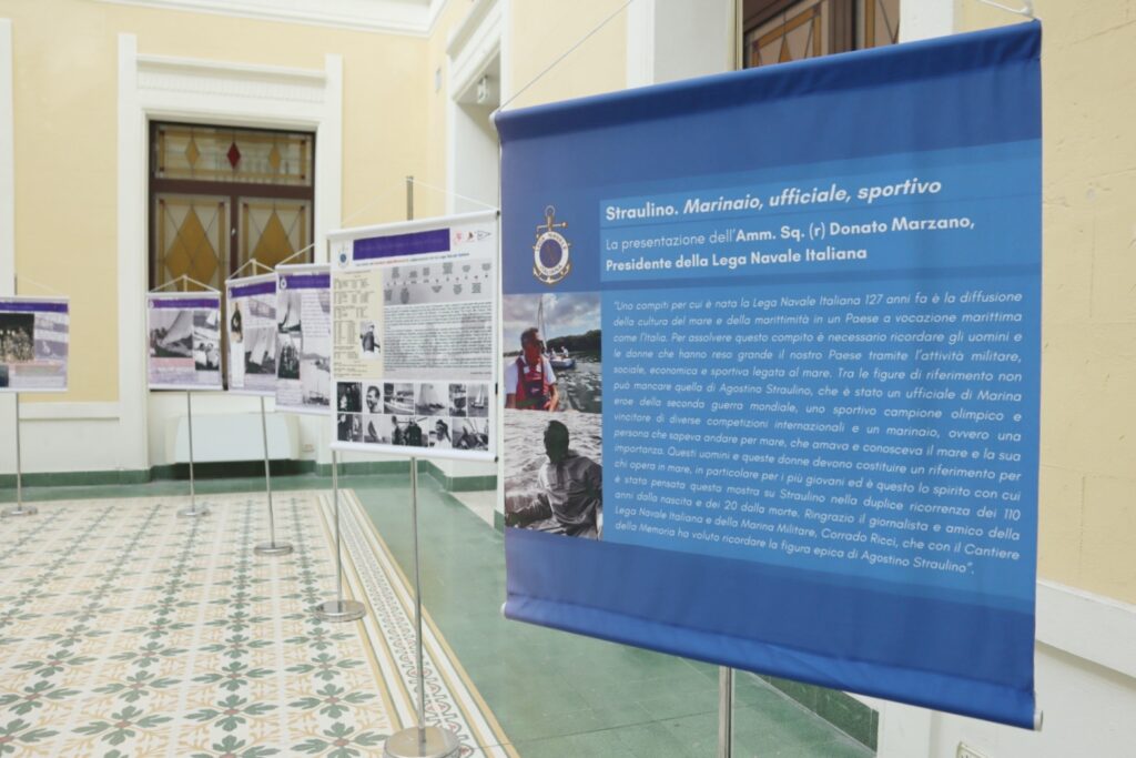 Inaugurazione mostra Agostino Straulino
