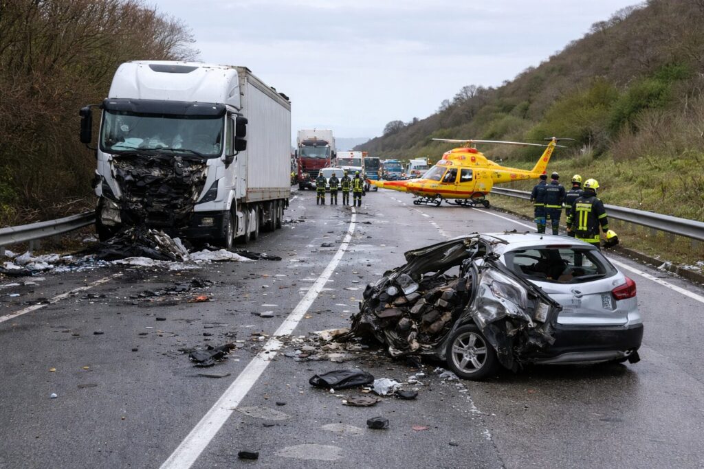 Incidente grave sulla SS 106