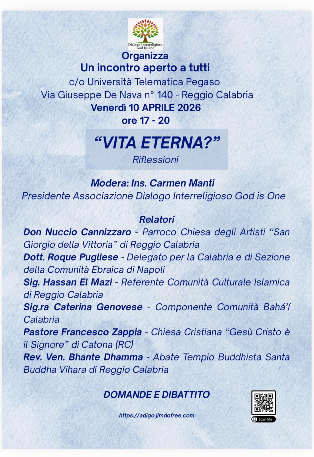 Incontro Vita Eterna