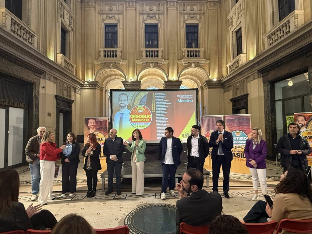 Iniziativa campagna elettorale Basile Messina