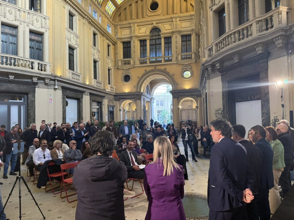 Iniziativa campagna elettorale Basile Messina