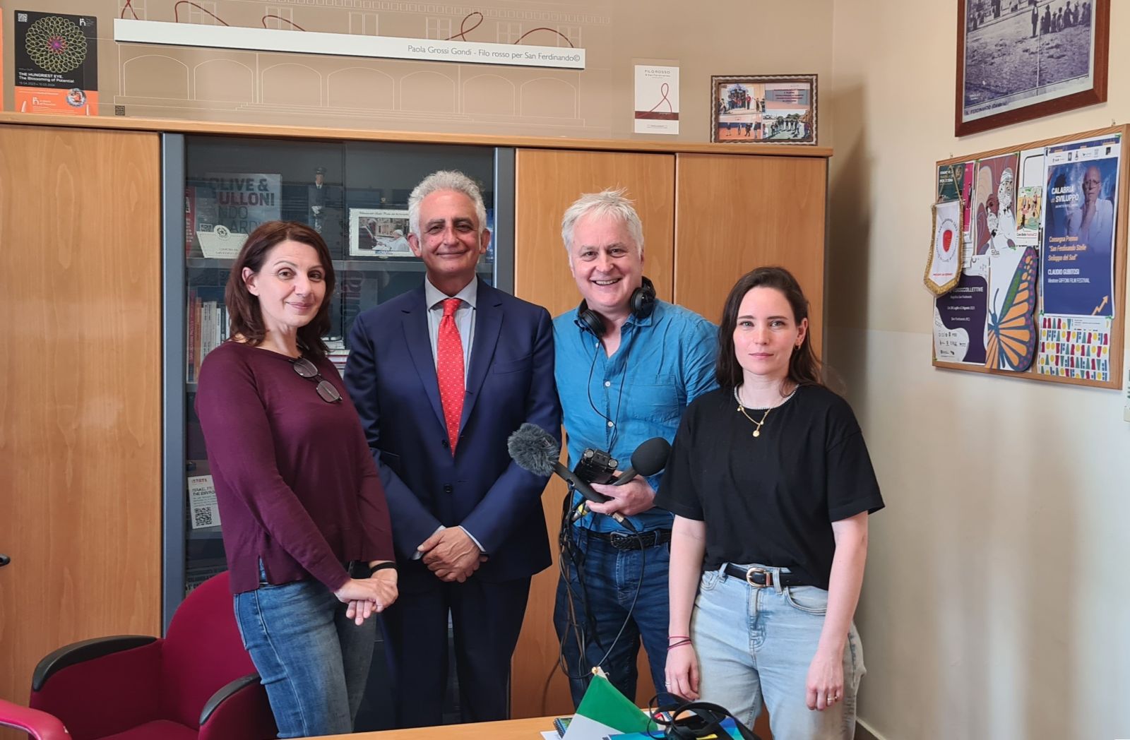 Intervista sindaco San Ferdinando BBC