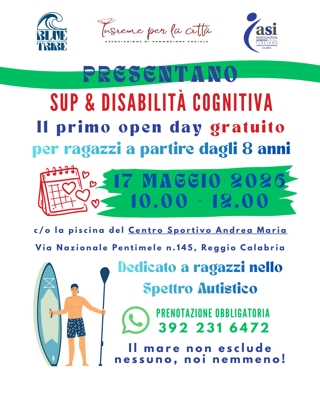 Locandina SUP & Disabilità