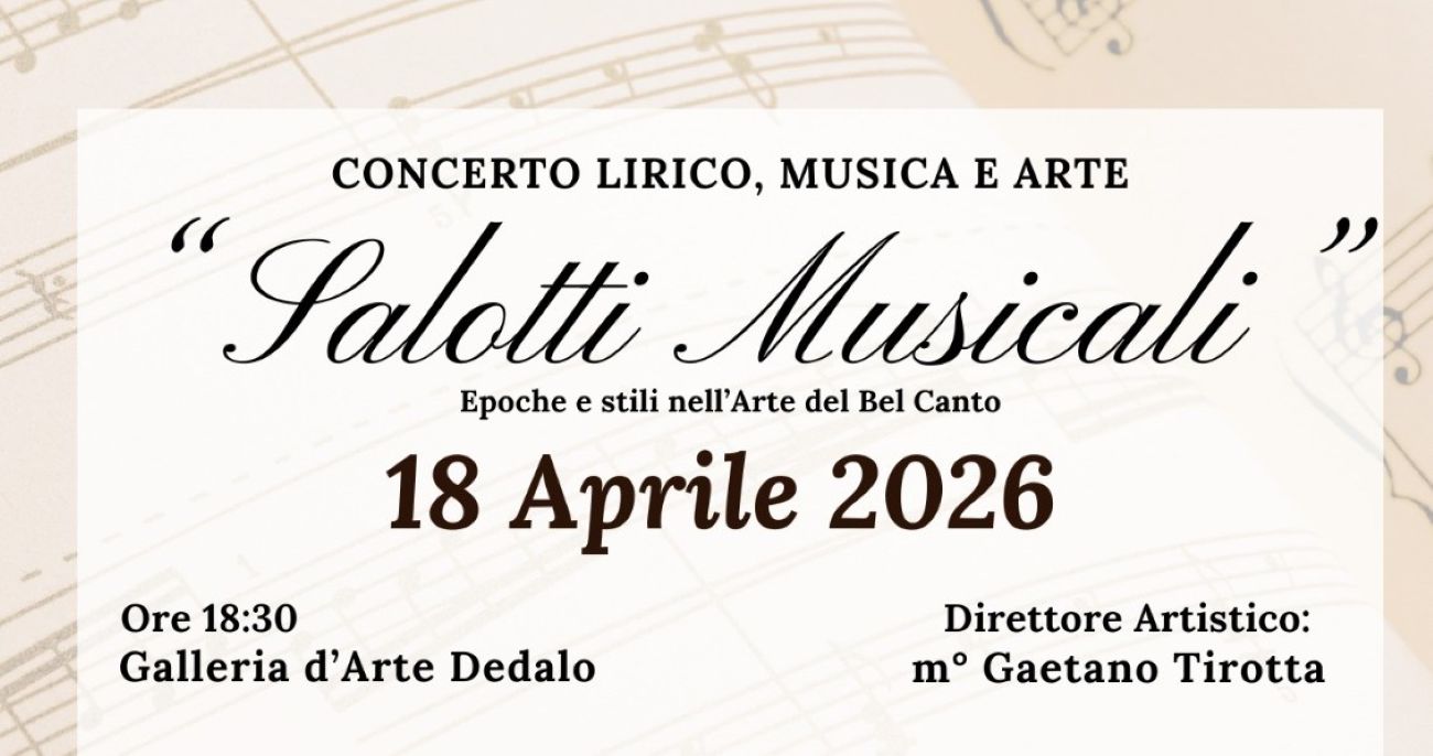 Locandina Salotti Musicali