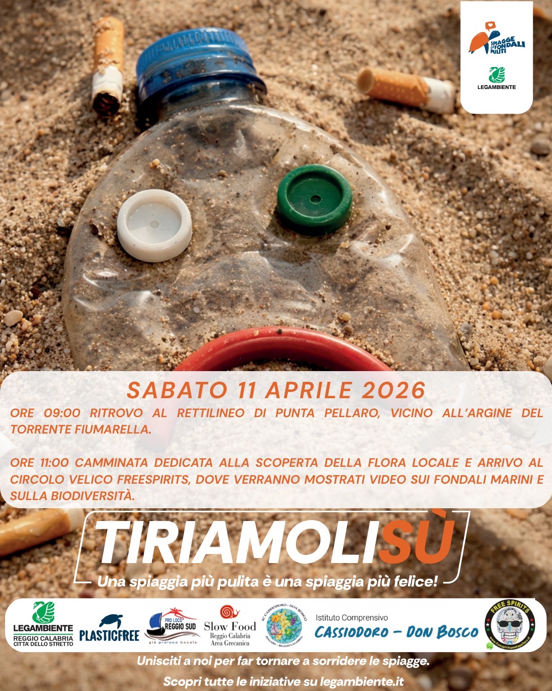 Locandina Spiagge e Fondali Puliti