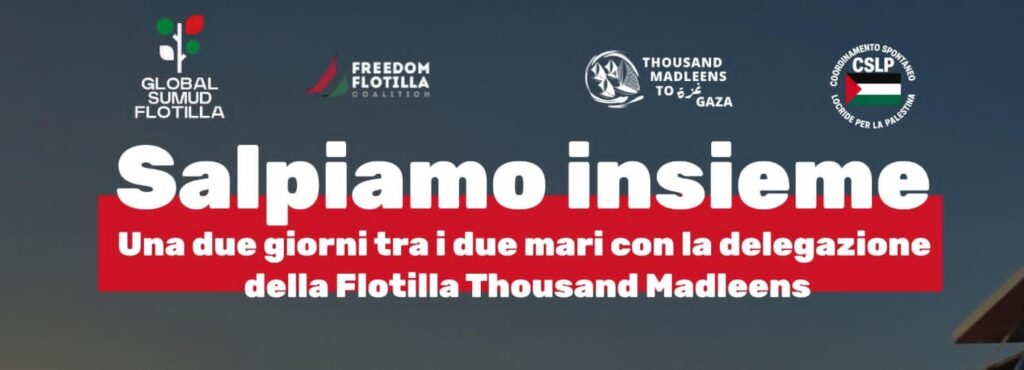 Locandina Thousand Madleen to Gaza