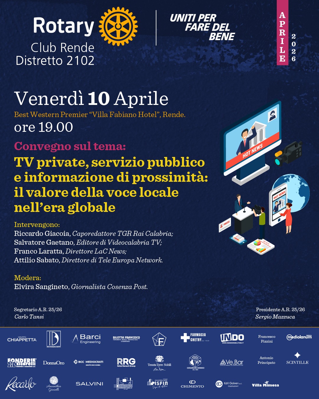 Loncandina TV private, servizio pubblico e informazione di prossimità il valore della voce locale nell’era globale