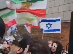 Manifestazione Pro Israele e Usa