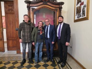 Marcello Fonte a Palazzo San Giorgio