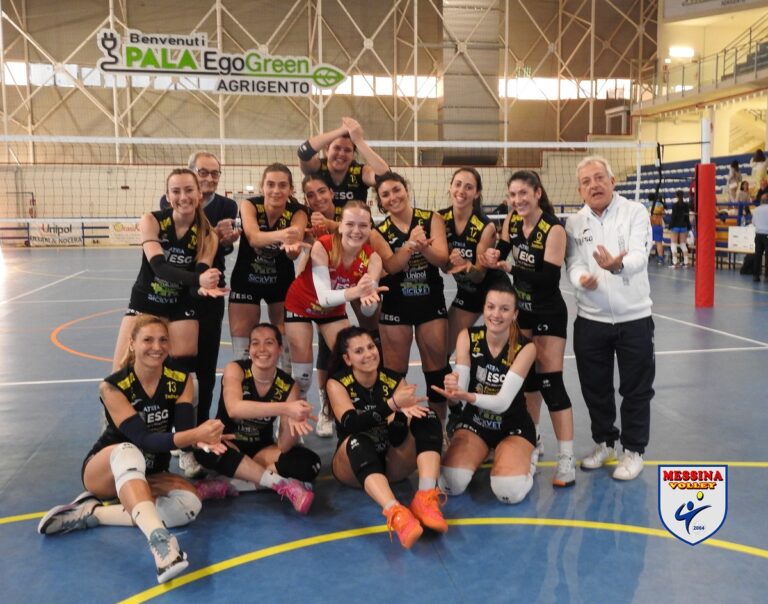 Il Messina Volley si aggiudica la prima gara play-off in casa della Pallavolo Aragona