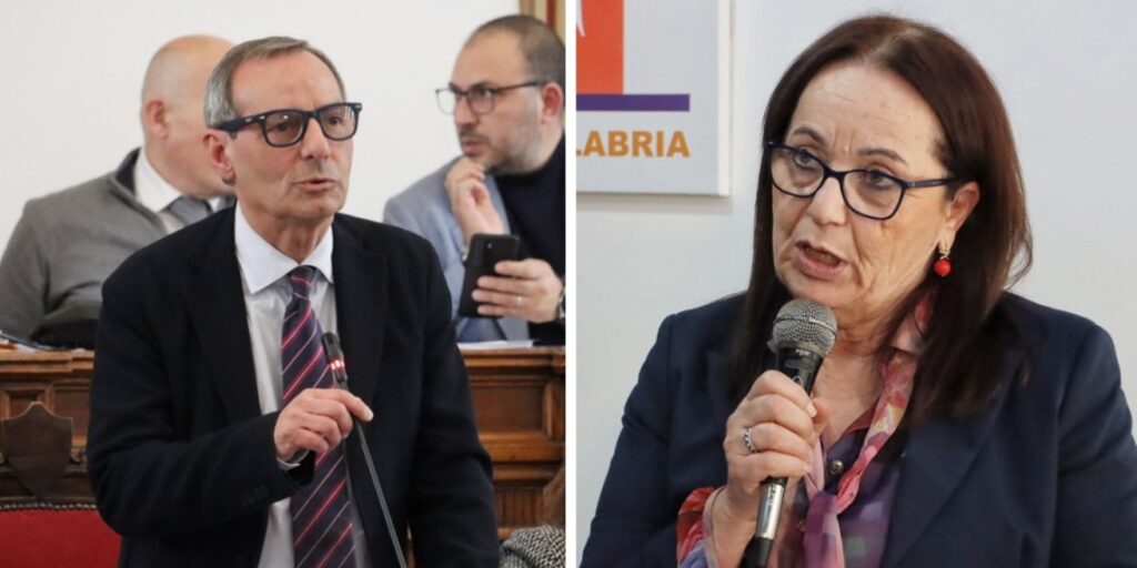 Mimmo Battaglia e Anna Nucera