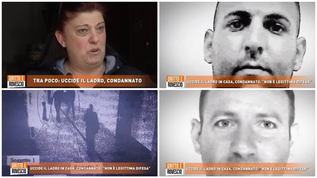 Moglie e ladri macellaio Oliveto Dritto e Rovescio