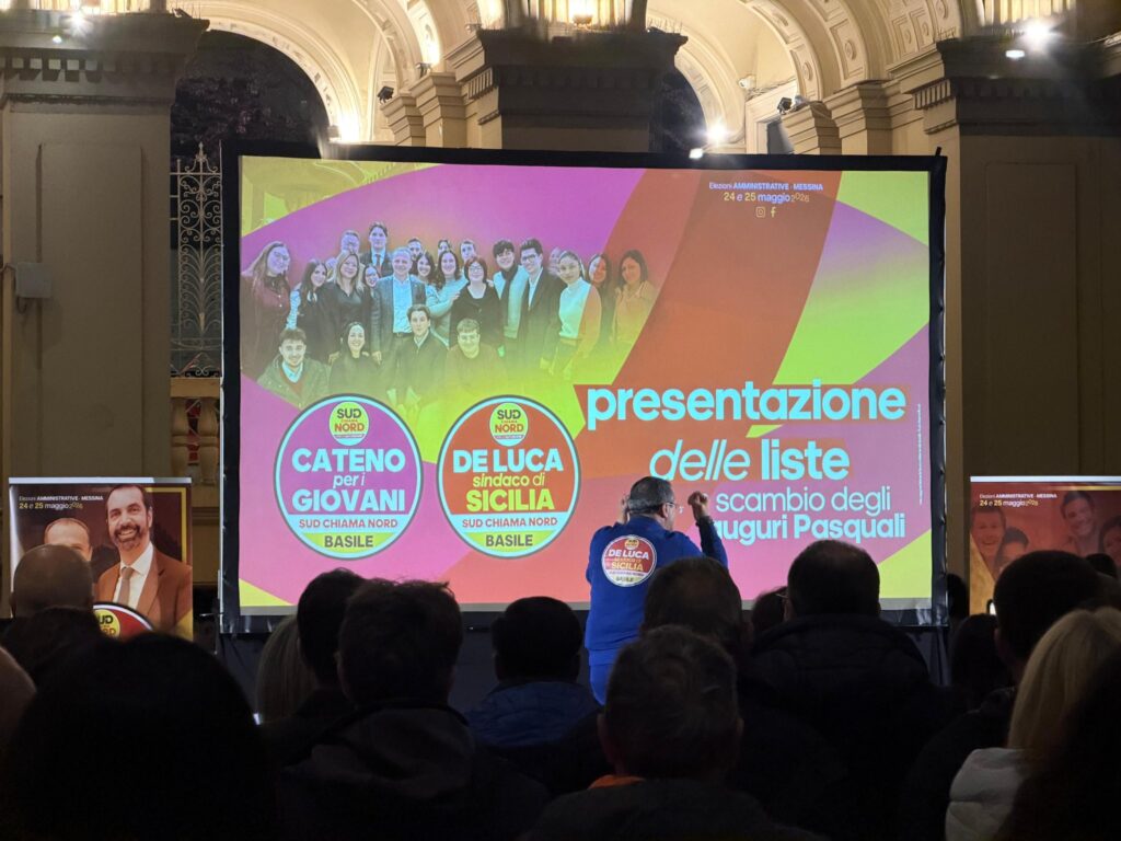 Presentazione Liste De Luca Messina