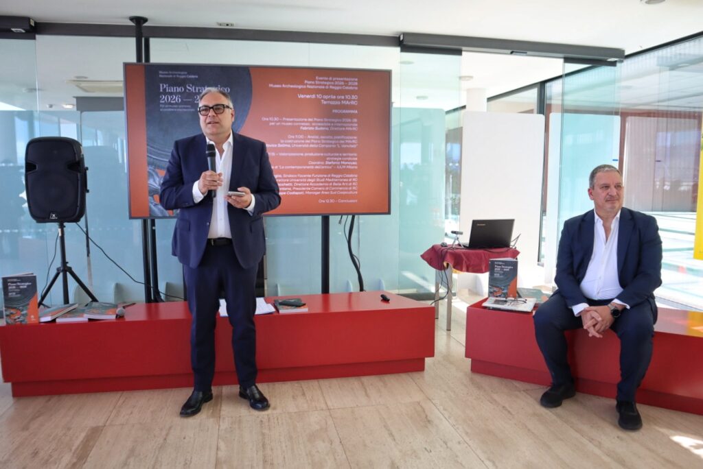 Presentazione piano strategico del Museo di Reggio Calabria Fabrizio Sudano
