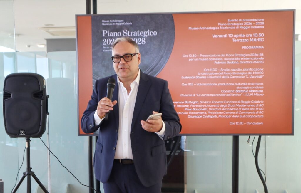Presentazione piano strategico del Museo di Reggio Calabria Fabrizio Sudano