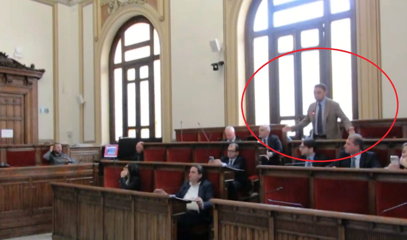 Quartuccio dimentica intervento in Consiglio Comunale