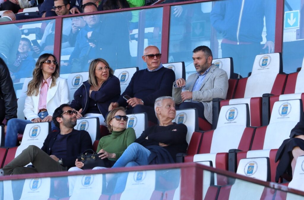 Reggina-Paternò Ballarino Minniti in tribuna al Granillo