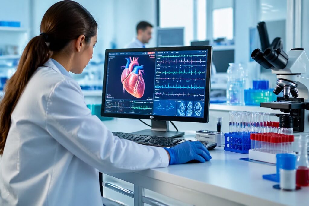 Ricerca medica in laboratorio