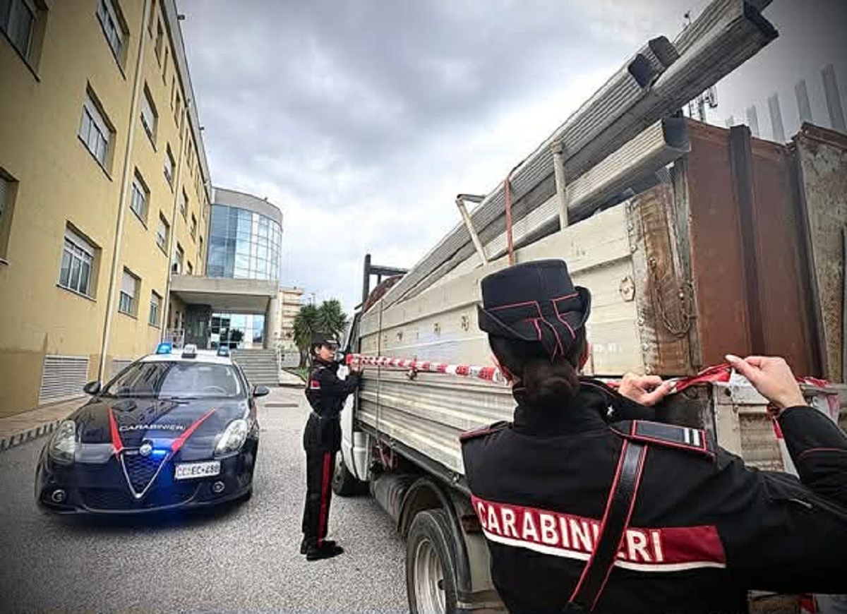 Rifiuti non autorizzati Carabinieri Lamezia