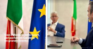 Roberto Occhiuto e Andrea Abodi incontro